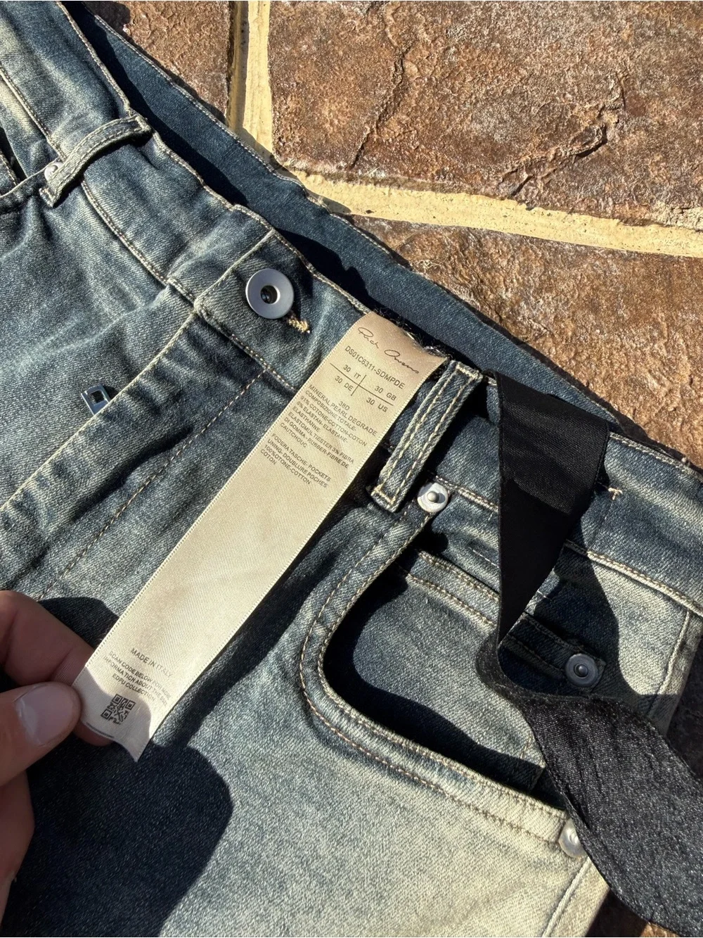 Rick Owens DRKSHDW “Bolans” Flared Jeans
